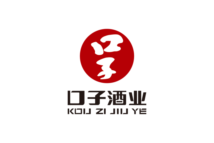 口子酒业logo矢量标志素材