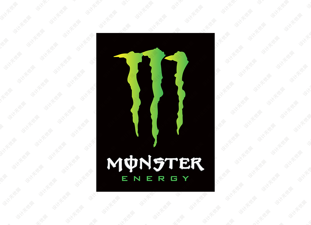 MonsterEnergy魔爪logo矢量标志素材