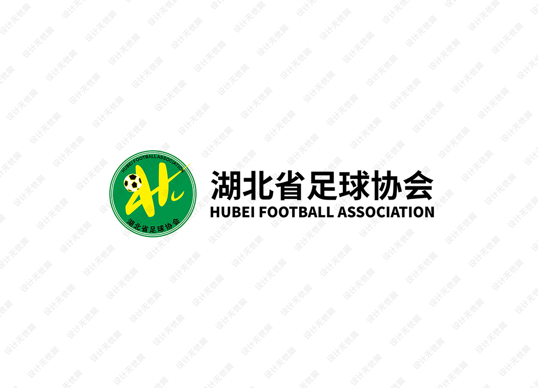 湖北省足球协会会徽logo矢量素材