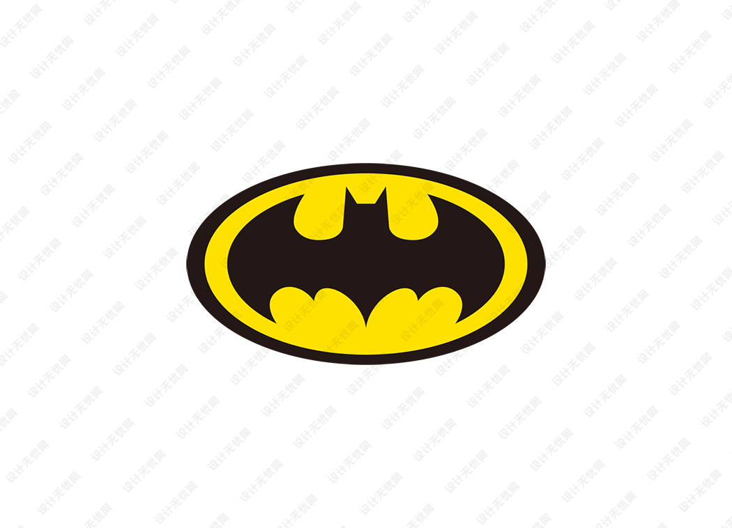 蝙蝠侠(Batman)logo矢量标志素材