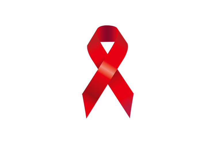 红丝带(艾滋病国际符号)logo矢量标志素材