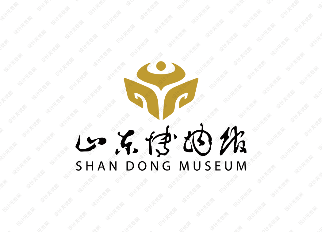 山东博物馆logo矢量标志素材