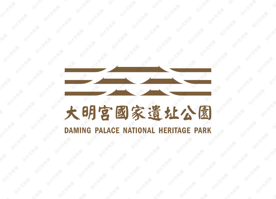 大明宫国家遗址公园logo矢量标志素材