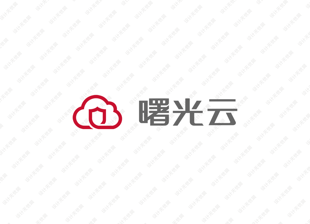 曙光云logo矢量标志素材