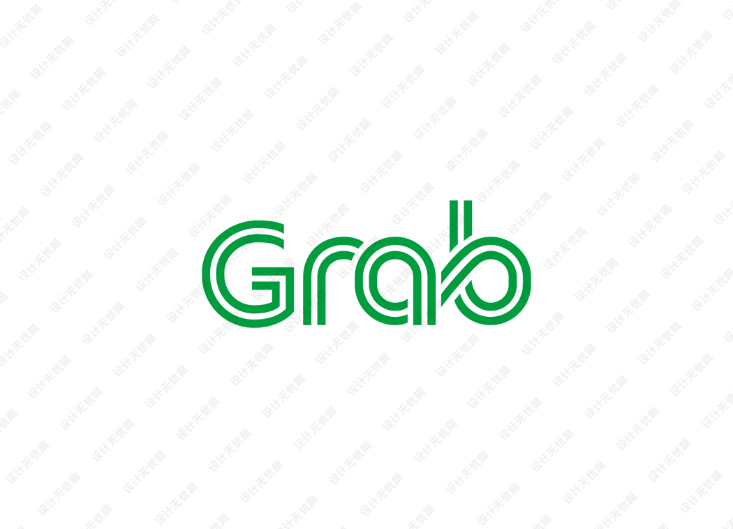 grab打车平台logo矢量标志素材