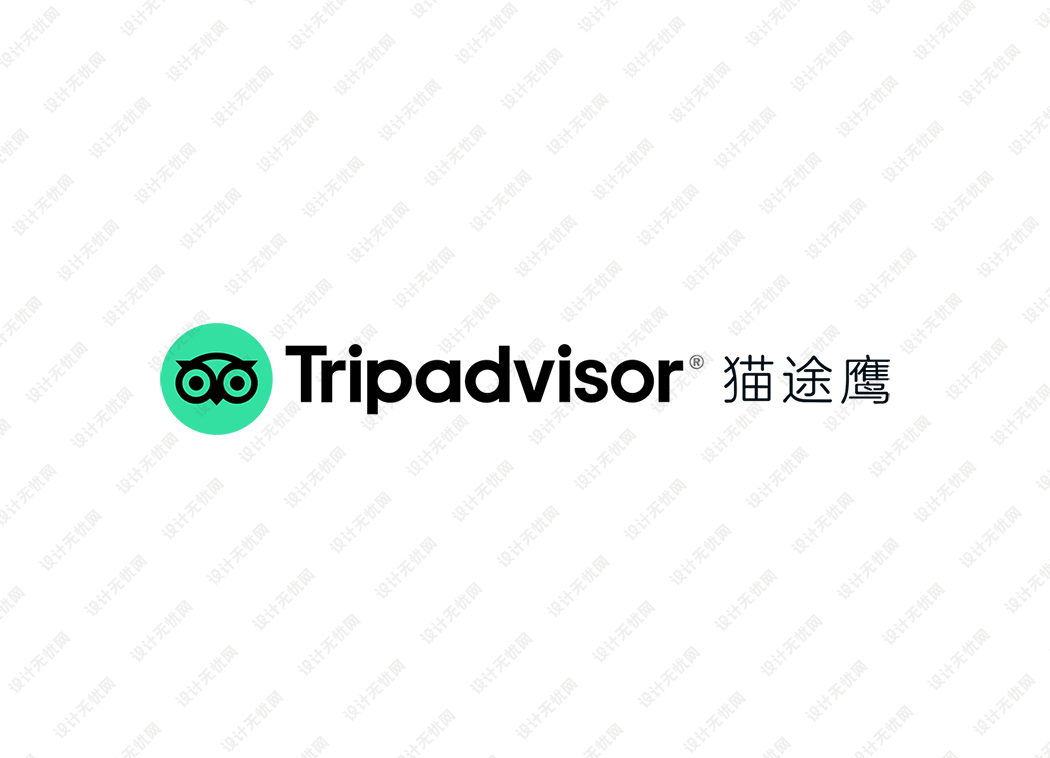 Tripadvisor猫途鹰logo矢量标志素材