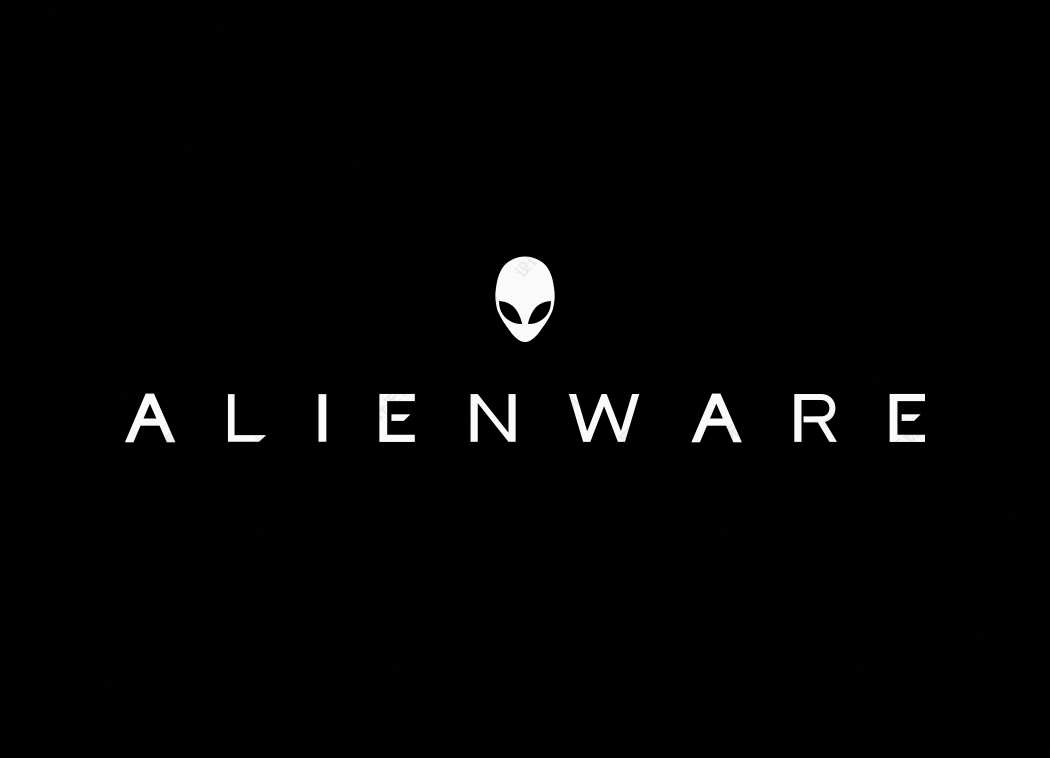 Alienware外星人logo矢量标志素材