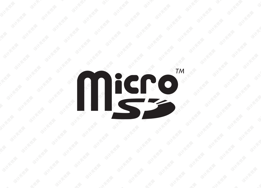 MicroSD logo矢量标志素材