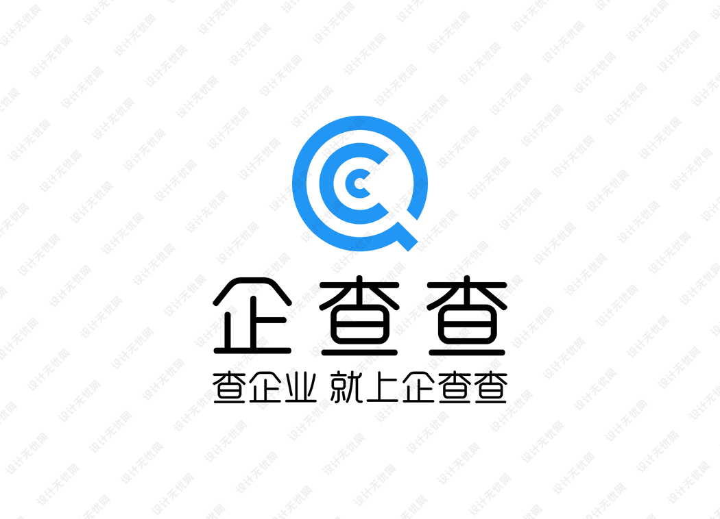 企查查logo矢量标志素材