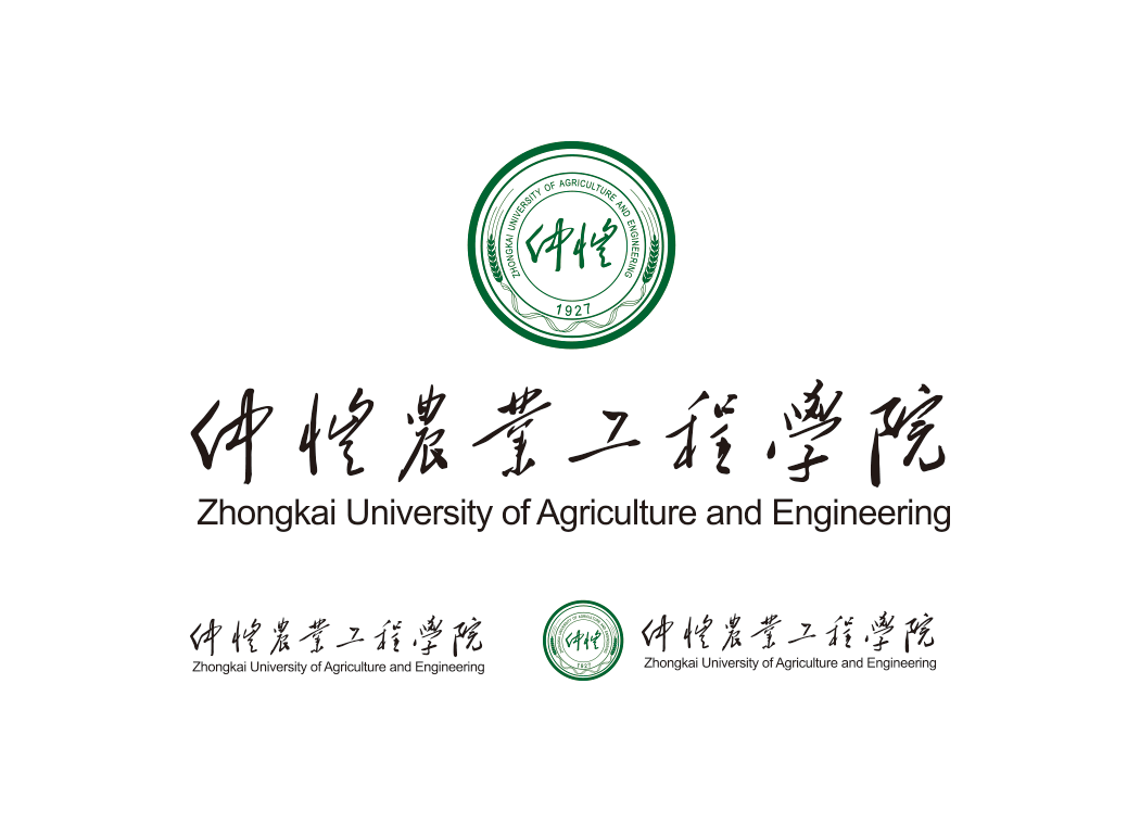 仲恺农业工程学院校徽logo矢量标志素材