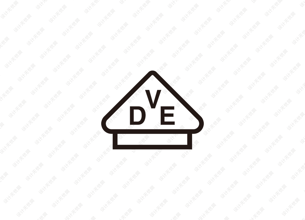 VDE认证logo矢量标志素材