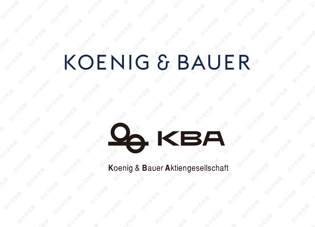 高宝(Koenig&Bauer)logo矢量标志素材