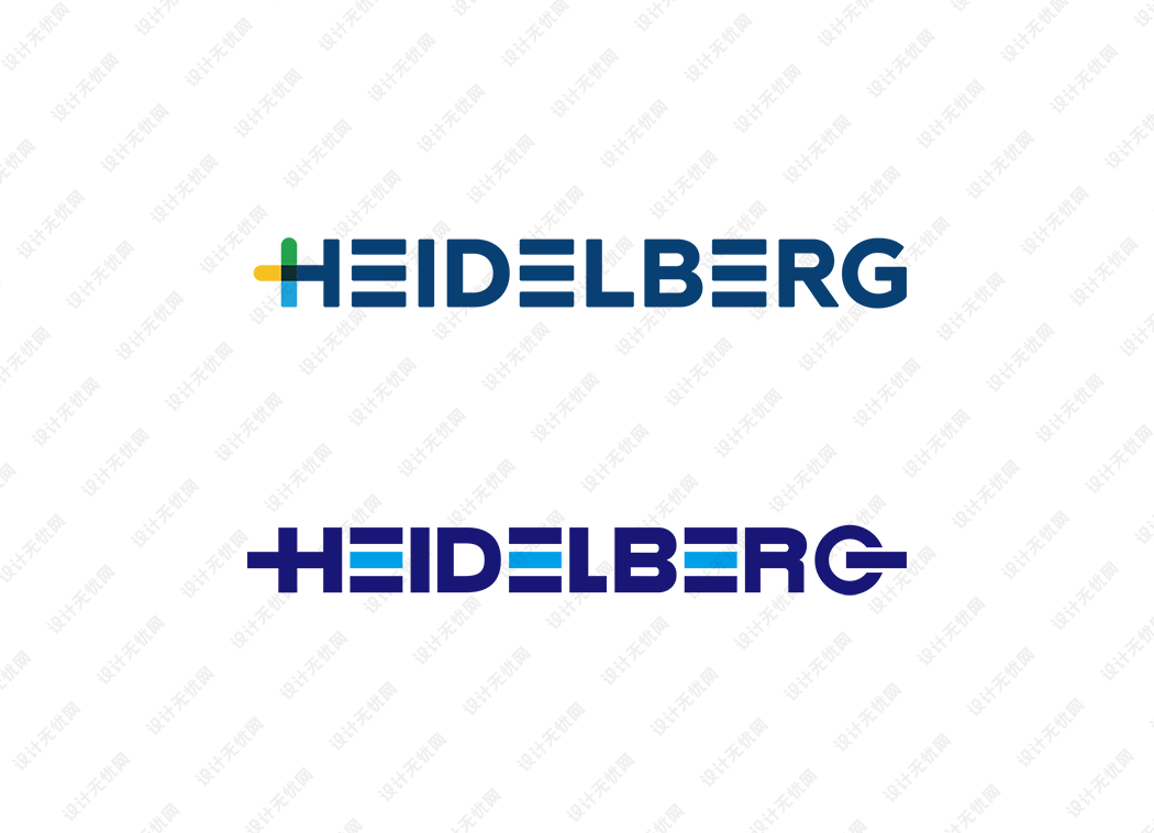 HEIDELBERG海德堡印刷机logo矢量标志素材