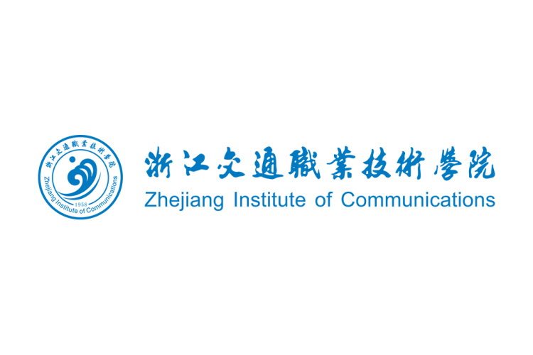 浙江交通职业技术学院校徽logo矢量标志素材