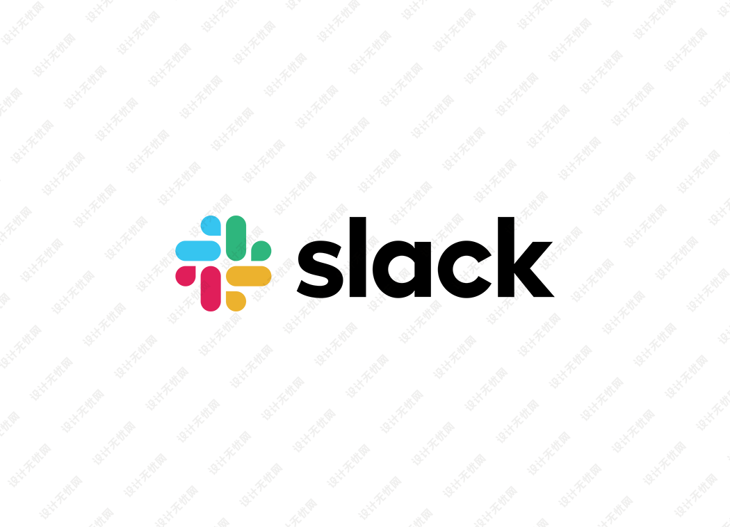 团队协作工具Slack logo矢量标志素材下载
