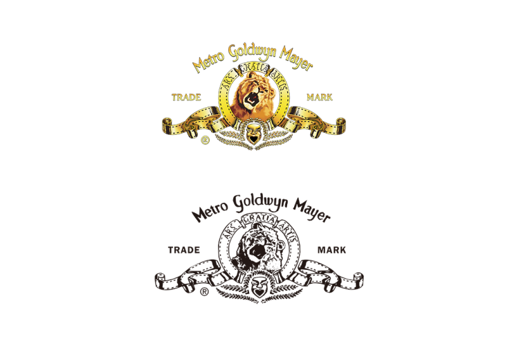 米高梅影业公司(Metro Goldwyn Mayer)logo矢量标志素材