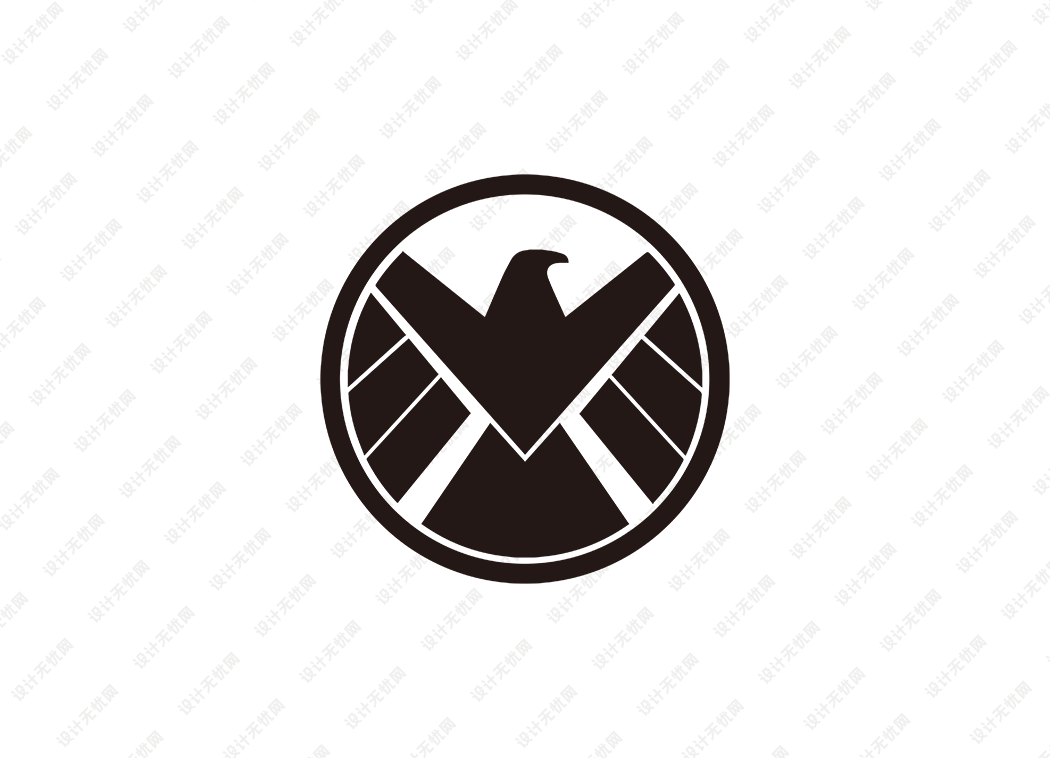 神盾局（S.H.I.E.L.D.）logo矢量标志素材