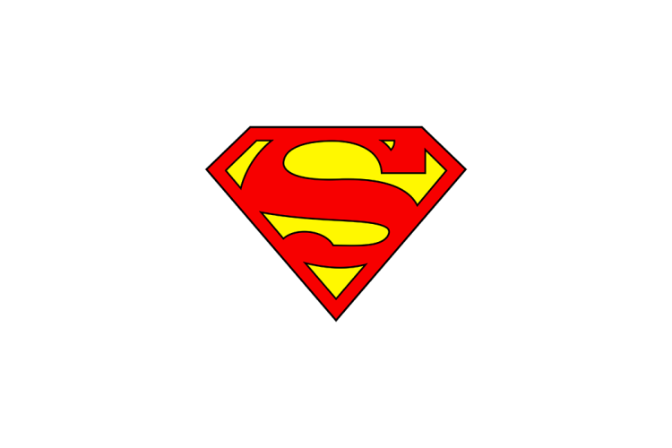 Superman超人logo矢量标志素材