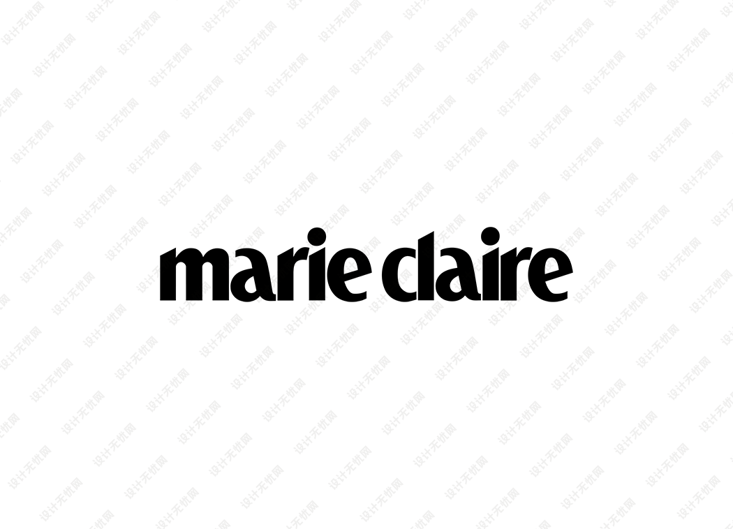 marie claire时装杂志logo矢量标志素材下载