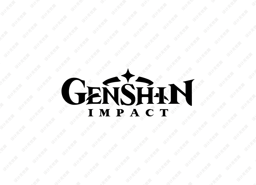 Genshin Impact(原神)logo矢量标志素材下载