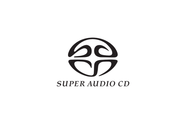 SACD(超级音频光盘系统)logo矢量标志素材