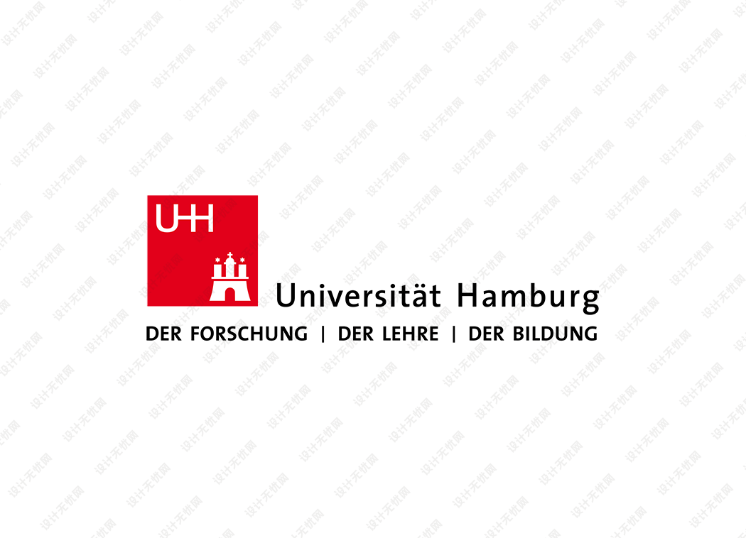 汉堡大学校徽logo矢量标志素材