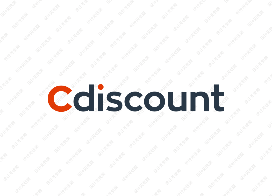 跨境电商平台Cdiscount logo矢量标志素材