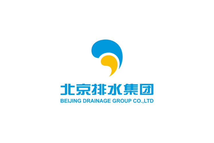 北京排水集团logo矢量标志素材