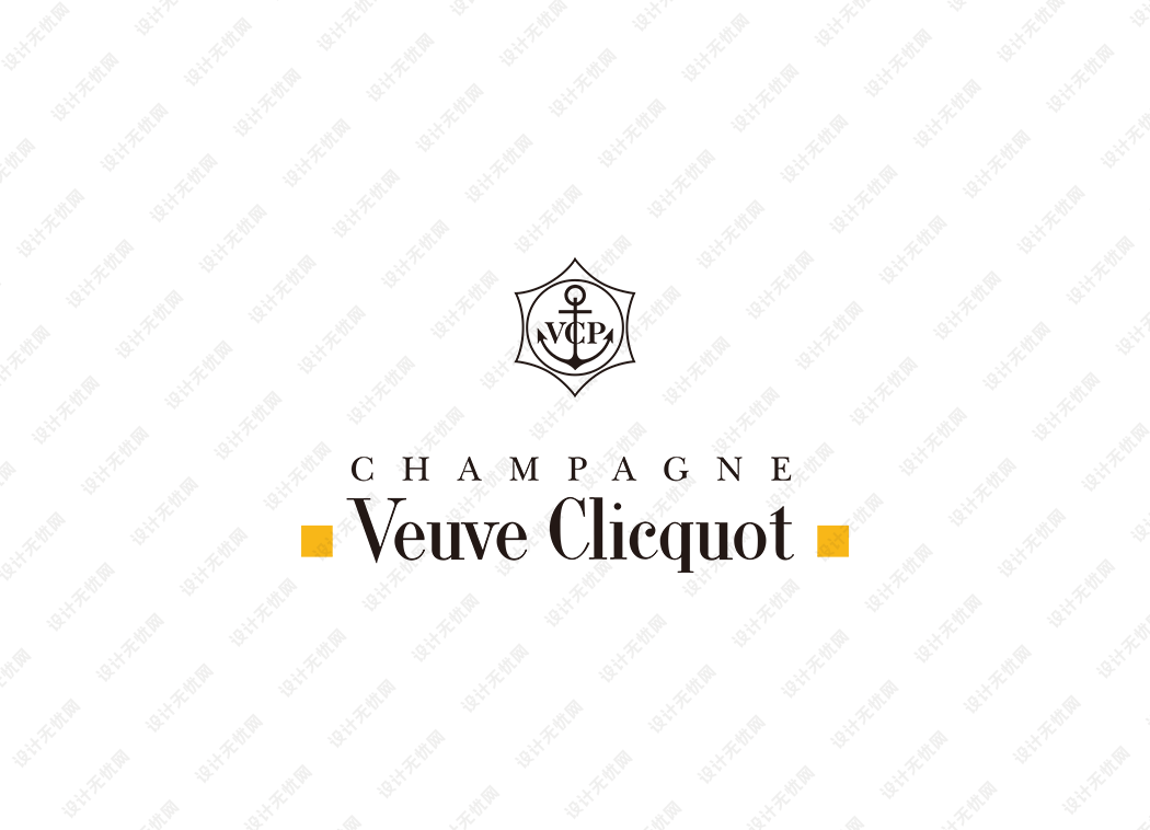 凯歌香槟（Veuve Clicquot） logo矢量标志素材