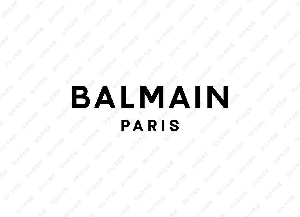 巴尔曼（Balmain）logo矢量标志素材