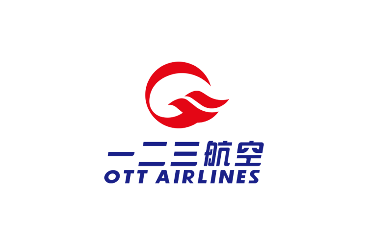 一二三航空logo矢量标志素材下载