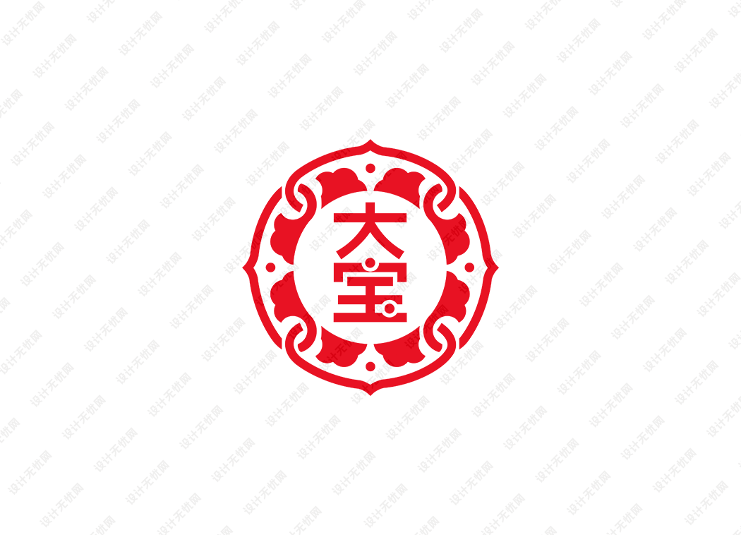 大宝logo矢量标志素材