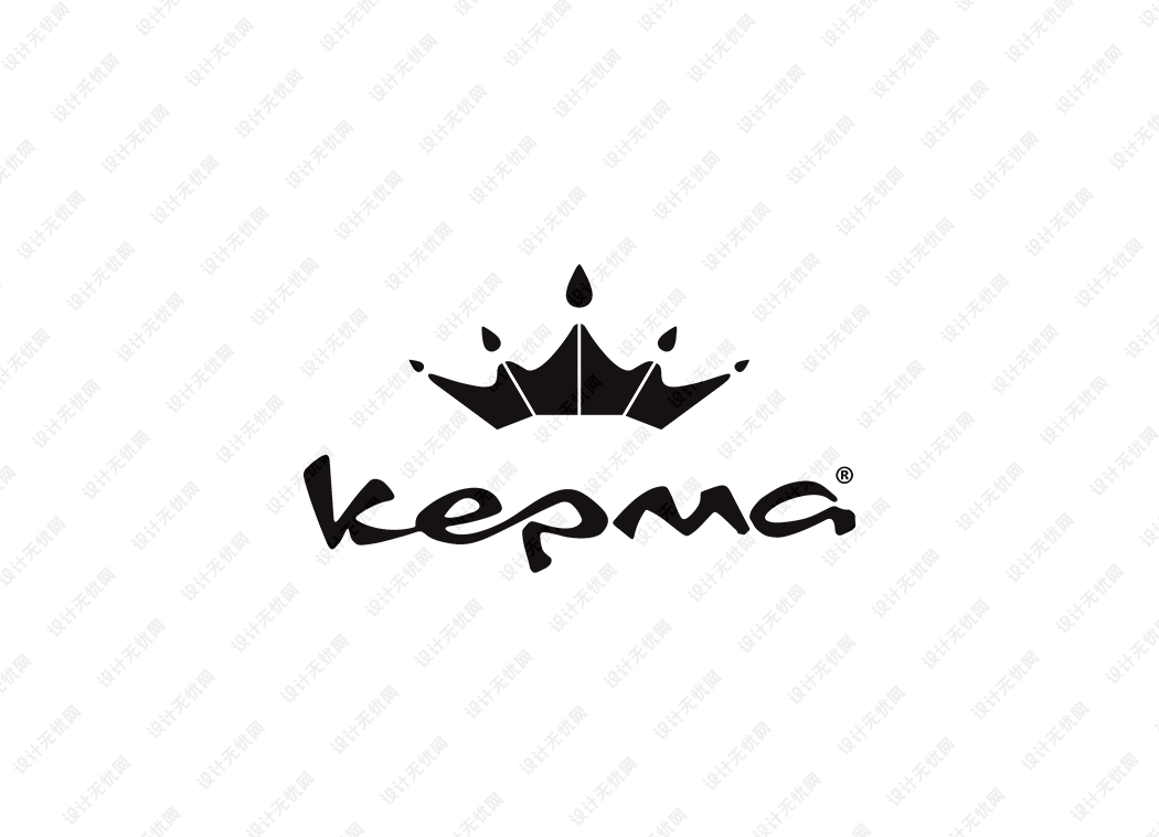 Kepma卡马吉他logo矢量标志素材