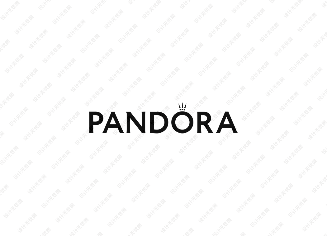 Pandora潘多拉珠宝logo矢量标志素材