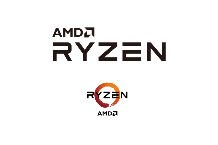 AMD锐龙处理器（RYZEN） logo矢量标志素材