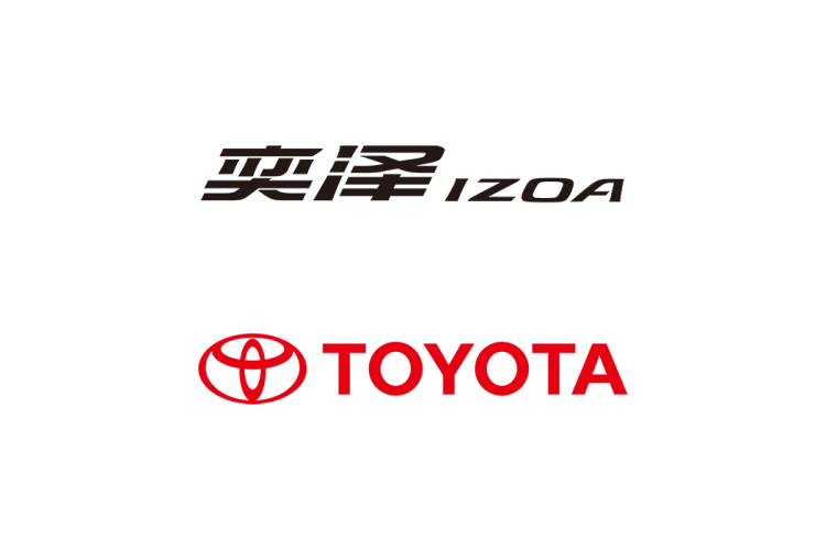 丰田奕泽IZOA logo矢量标志素材