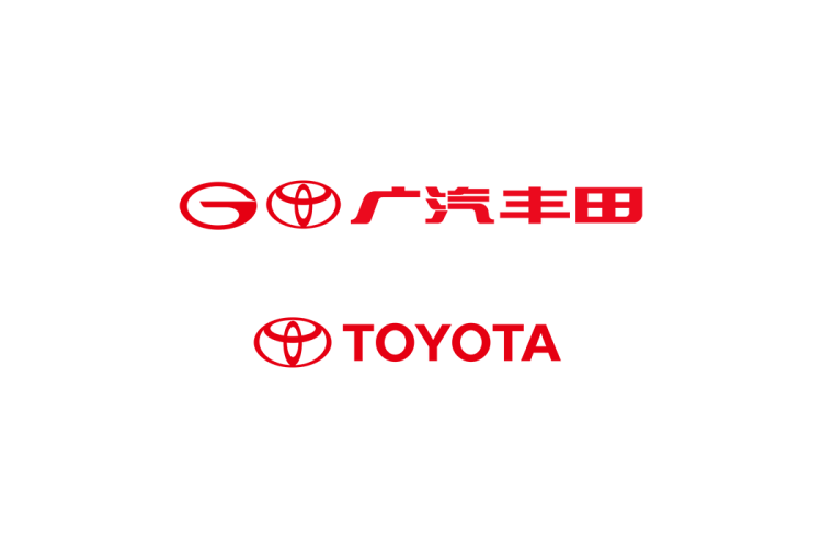 广汽丰田logo矢量标志素材