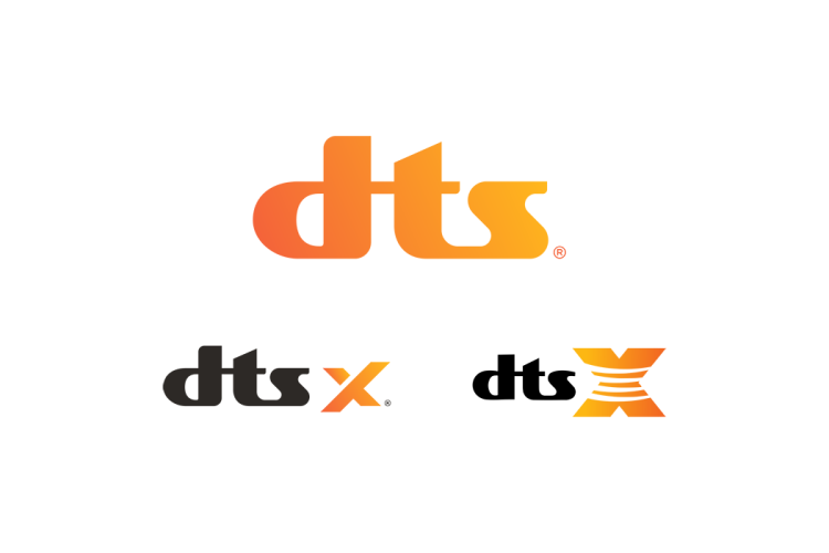 DTS(DTS:X) logo矢量标志素材