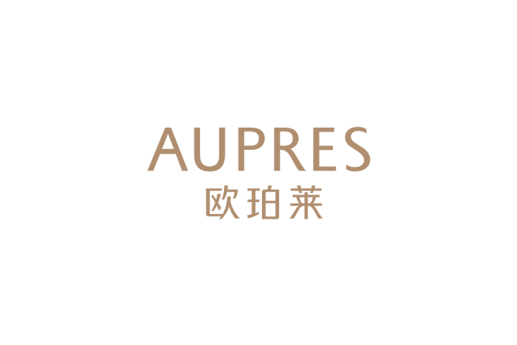 AUPRES欧珀莱logo矢量标志素材