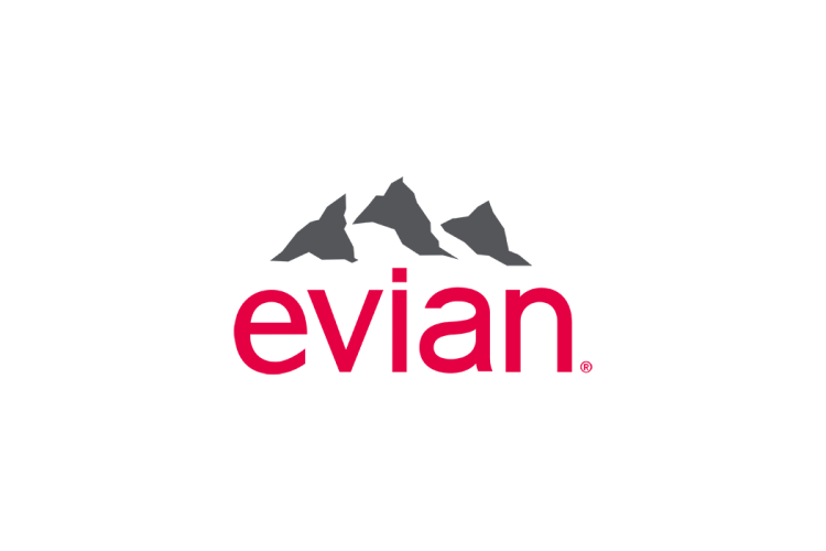 Evian依云logo矢量标志素材