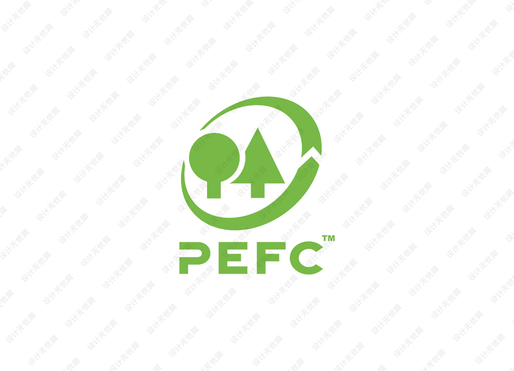 PEFC认证logo矢量标志素材