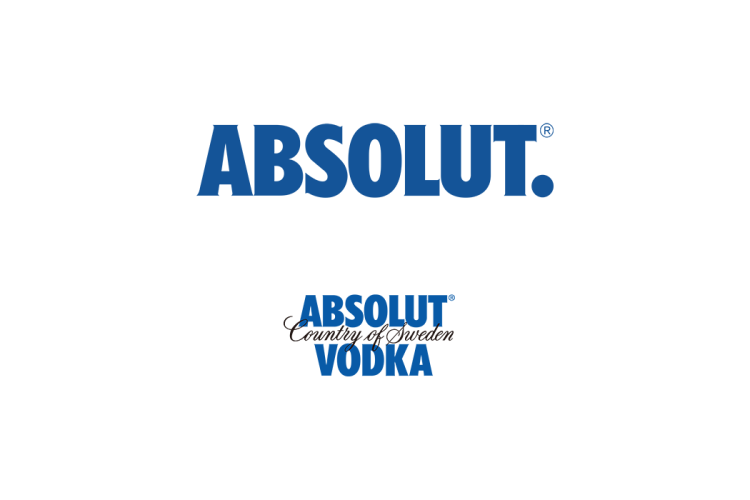 绝对伏特加（Absolut Vodka）logo矢量标志素材