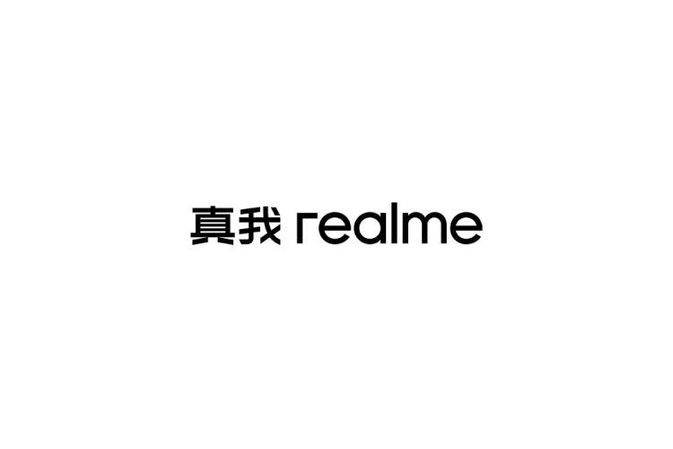 realme真我手机logo矢量标志素材