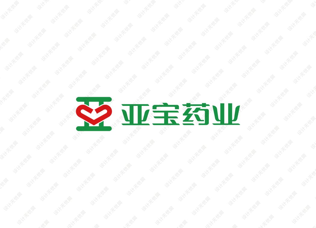 亚宝药业logo矢量标志素材