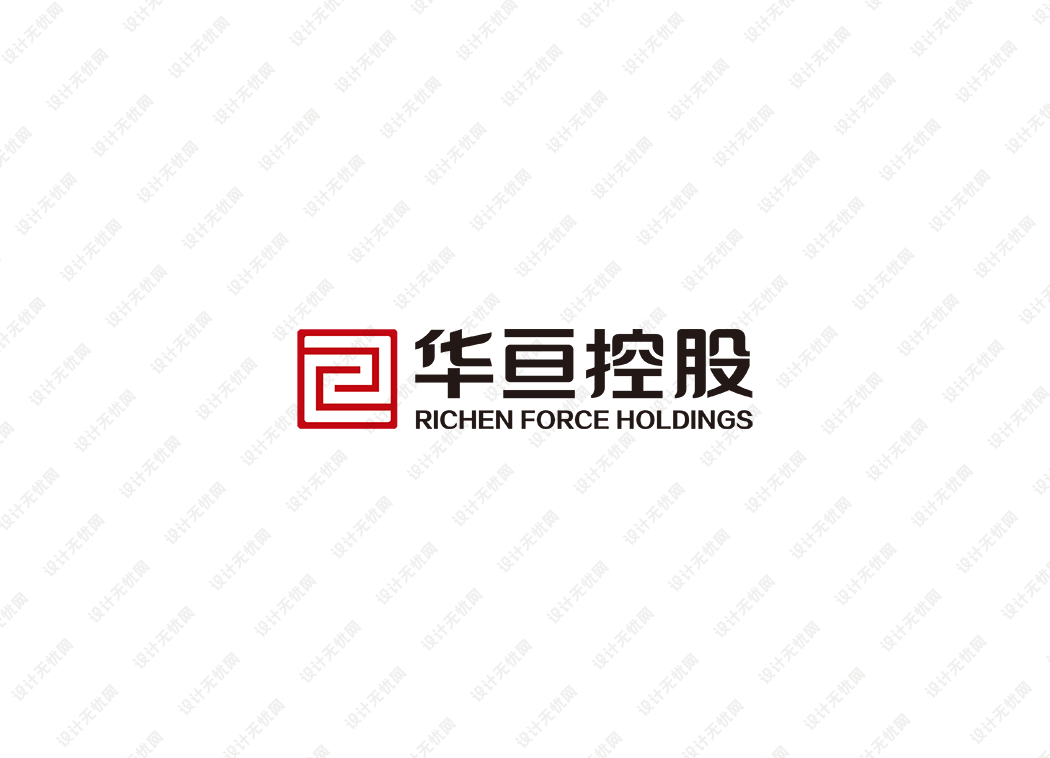 华亘控股logo矢量标志素材