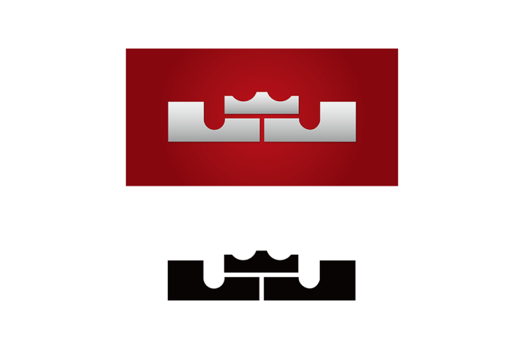 勒布朗·詹姆斯logo矢量标志素材