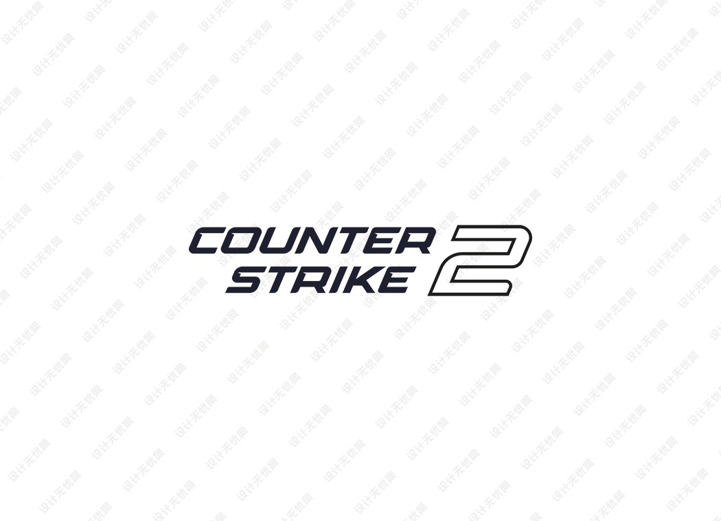 反恐精英2（Counter-Strike 2，CS2）游戏logo矢量标志素材 - 设计无忧网