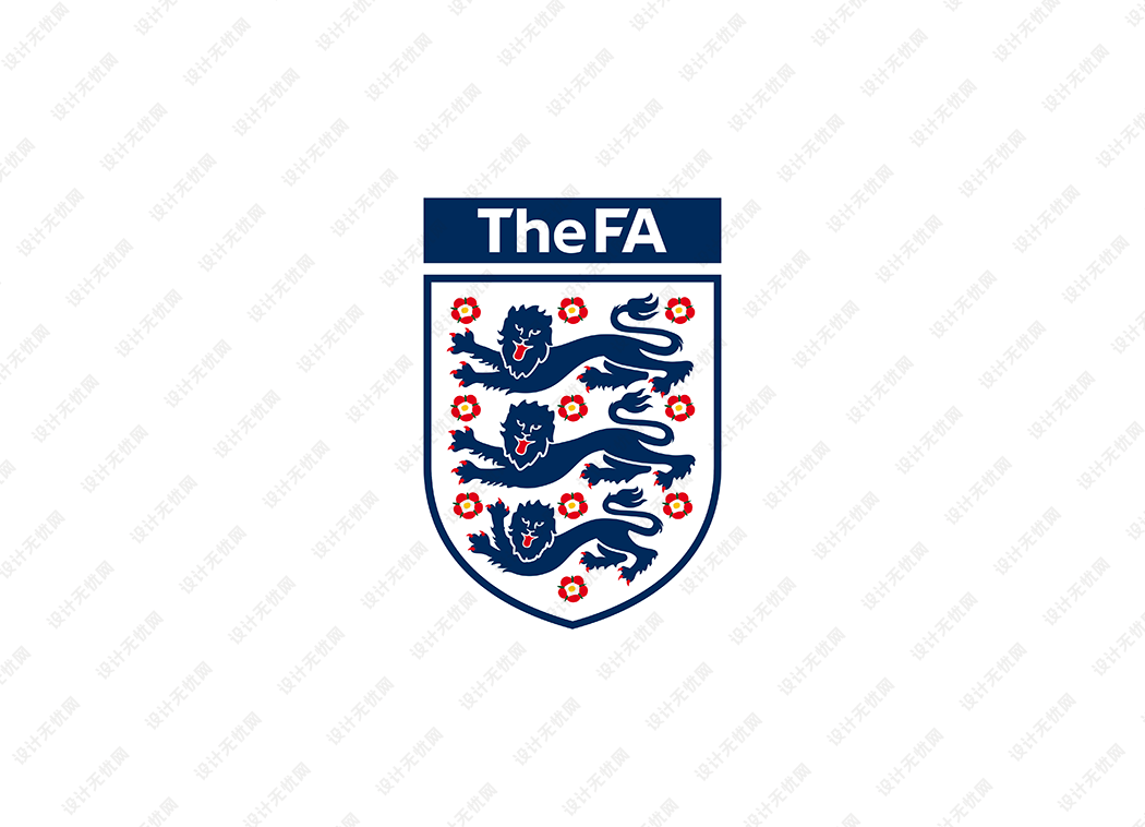 英格兰足球协会(FA)logo矢量标志素材