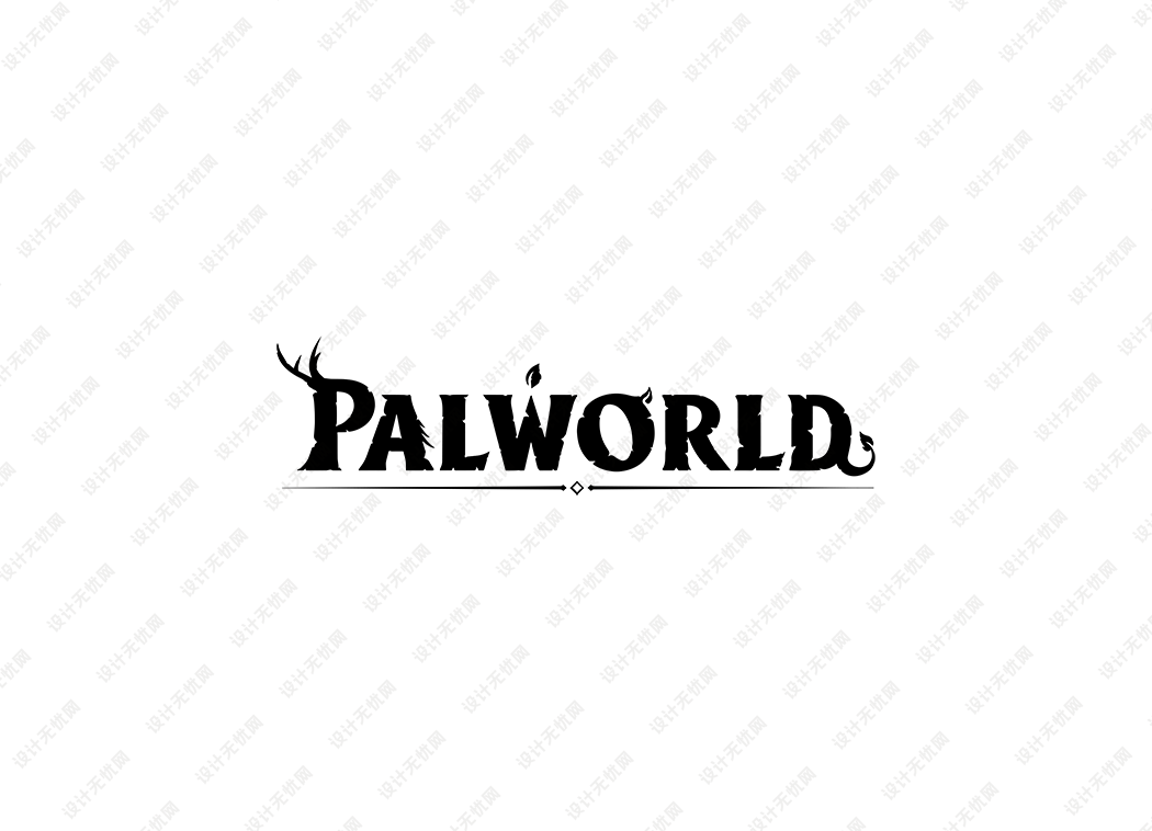 幻兽帕鲁（Palworld）logo矢量标志素材