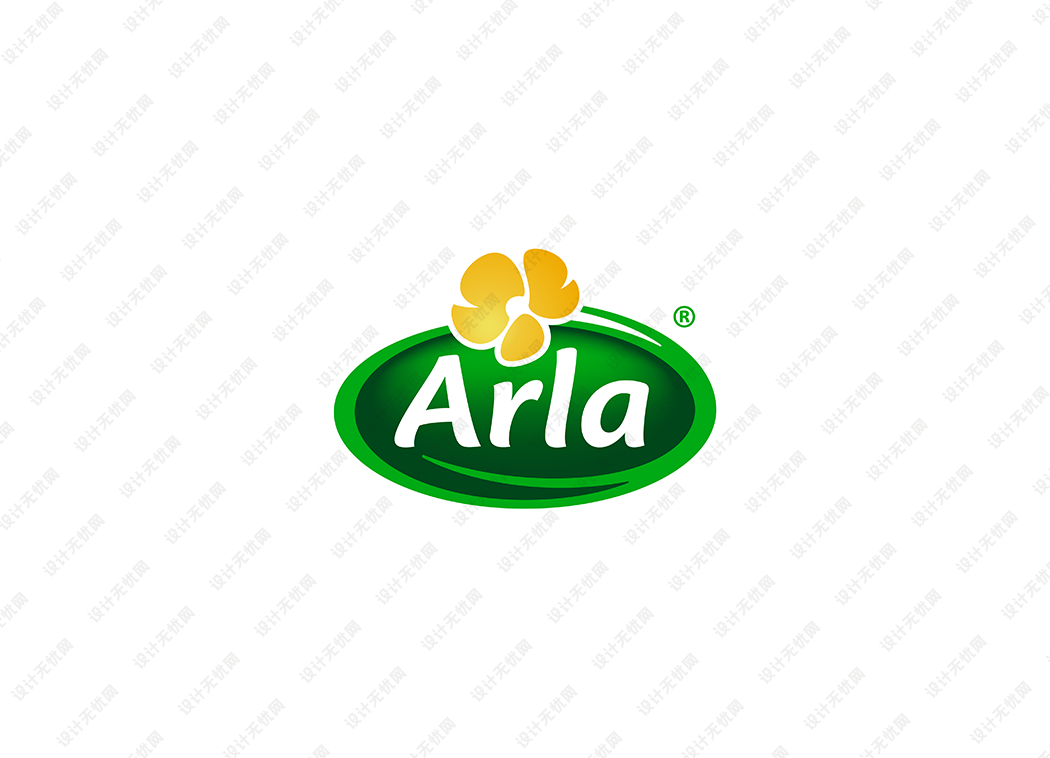arla阿尔乐logo矢量标志素材